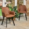 Woods Lewis Tan Dining Chair (Set of 2)