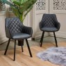 Woods Lewis Grey Dining Chair (Set of 2)