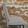 Clearance Ava Light Grey Dining Chair in Fabric (Set of 2)