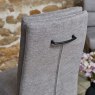 Clearance Ava Light Grey Dining Chair in Fabric (Set of 2)