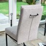 Clearance Ava Biscuit Dining Chair in Fabric (Set of 2)