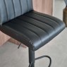 Woods George Bar Stool in Black