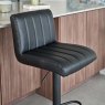 Woods George Bar Stool in Black