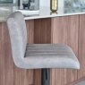 Woods George Bar Stool in Grey