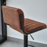 Woods Industrial Bar Stool in Tan