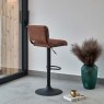 Woods Industrial Bar Stool in Tan