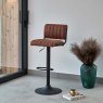 Woods Industrial Bar Stool in Tan