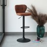 Woods Curve Bar Stool in Tan