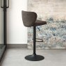 Woods Curve Bar Stool in Grey