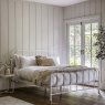 Woods Lamba Metal Bed - Ivory