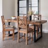 Woods Adelaide 180cm Dining Table with 4 Adelaide Upholstered Chairs