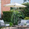 Woods Vacares Parasol 2.7m - Cream