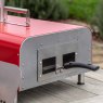 Woods Garonne Pellet Pizza Oven - Red