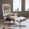 Stressless Stressless Berlin High Back Recliner with Cross Base