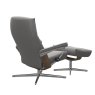 Stressless Stressless David Recliner with Cross Base and Footstool