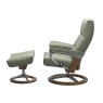 Stressless Stressless David Recliner with Signature Base and Footstool
