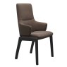 Stressless Mint High Back Dining Chair with Traditional Base