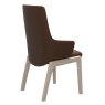 Stressless Stressless Vanilla High Back Dining Chair with Traditional Base