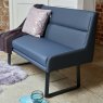 Woods Jupiter Bench With Backrest in Navy