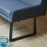 Woods Jupiter Bench With Backrest in Navy