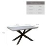 Woods Jupiter Dining Table 180cm