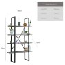 Clearance Jupiter Bookcase