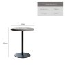 Clearance Jupiter Faux Concrete Bar Table