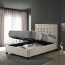 Woods Camila Ottoman King Size Bed - Cream