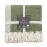 Woods Riley Green Throw Blanket