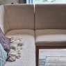 Woods Hampton Beige Corner Bench - Left Hand Facing