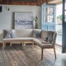 Hampton Grey Corner Bench - Left Hand Facing