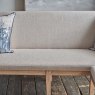 Woods Hampton Grey Corner Bench - Left Hand Facing