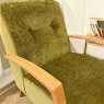 Woods Ibberton Accent Chair in Pesto Henderson Chenille