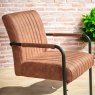 Clearance Adele Pocket Sprung Dining Chair - Tan (Set of 2)