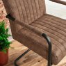 Clearance Adele Pocket Sprung Dining Chair - Light Brown (Set of 2)