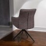Woods Savonna Green Real Leather Dining Chair (Set of 2)