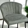 Woods Tristan Petrol Fabric Bar Stool (Set of 2)