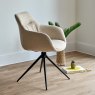 Detroit Natural Carver Dining Chair (Set of 2)