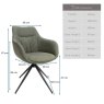 Woods Detroit Sage Carver Dining Chair (Set of 2)