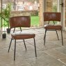 Woods Admiral Brown Dining Chair (Set of 2)