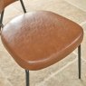 Woods Admiral Brown Dining Chair (Set of 2)
