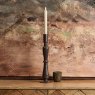 Woods Royal Glass Candle Stick in Carbon - Large