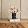 Woods Glass Drum Vase in Carbon - Small