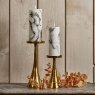 Woods Conical Candle Stand in Gold - Large