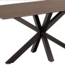 Woods Eastcote Ceramic Dining Table 160cm - Copper