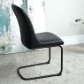 Woods Madjeston Dining Table 200cm with 4x Firenza Dining Chairs in Black