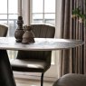 Woods Madjeston Dining Table 200cm with 4x Firenza Dining Chairs in Olive