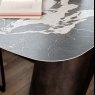 Madjeston Dining Table 160cm with 4x Firenza Dining Chairs in Black