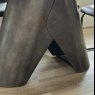 Woods Madjeston Dining Table 160cm with 4x Firenza Dining Chairs in Black