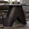 Woods Madjeston Dining Table 160cm with 4x Firenza Dining Chairs in Olive